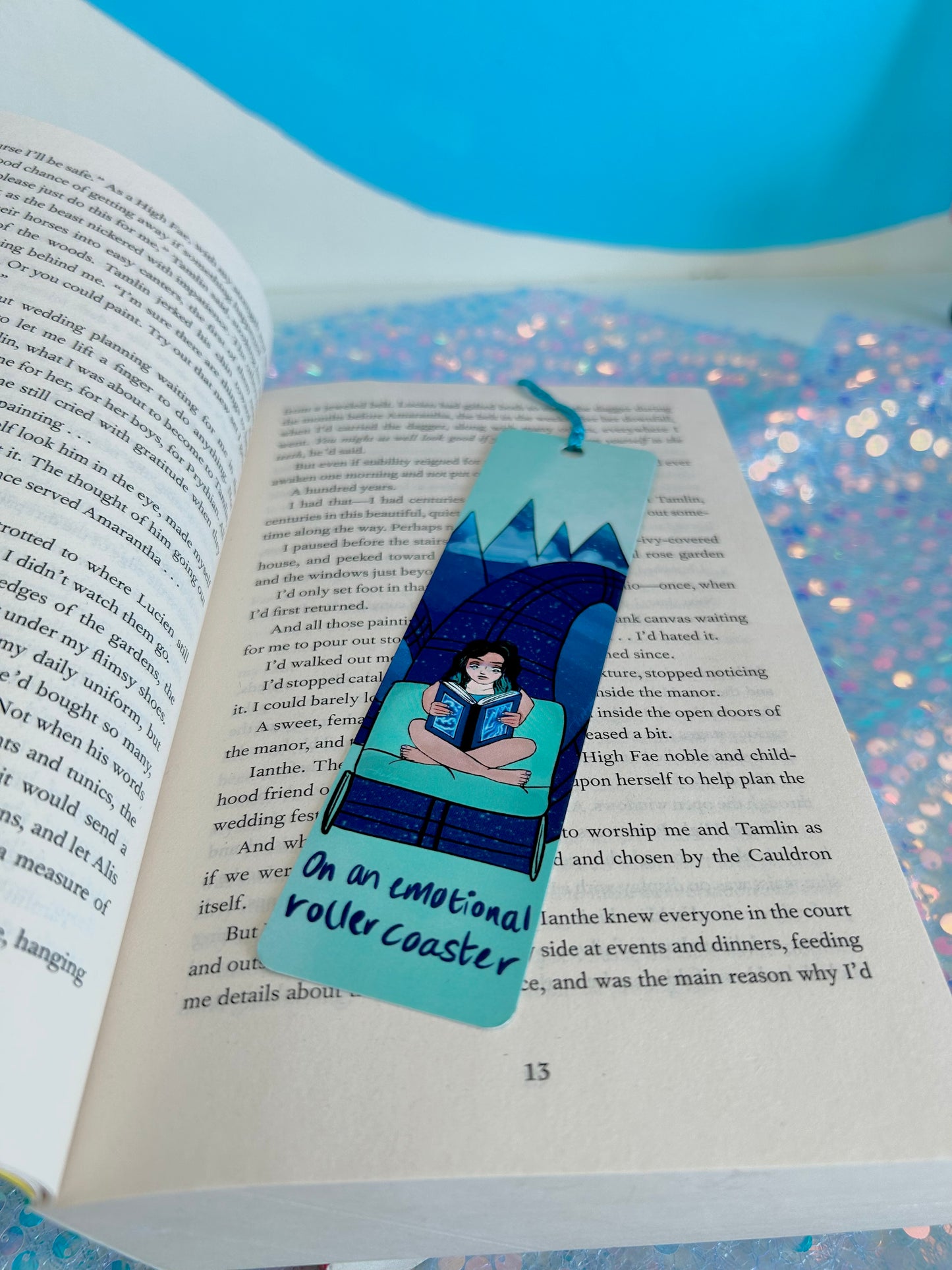 Emotional Rollercoaster Bookmark