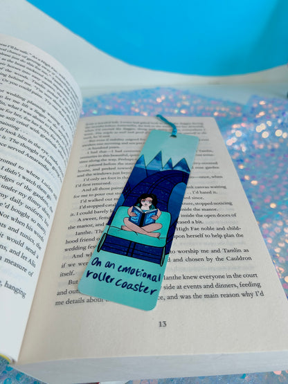 Emotional Rollercoaster Bookmark