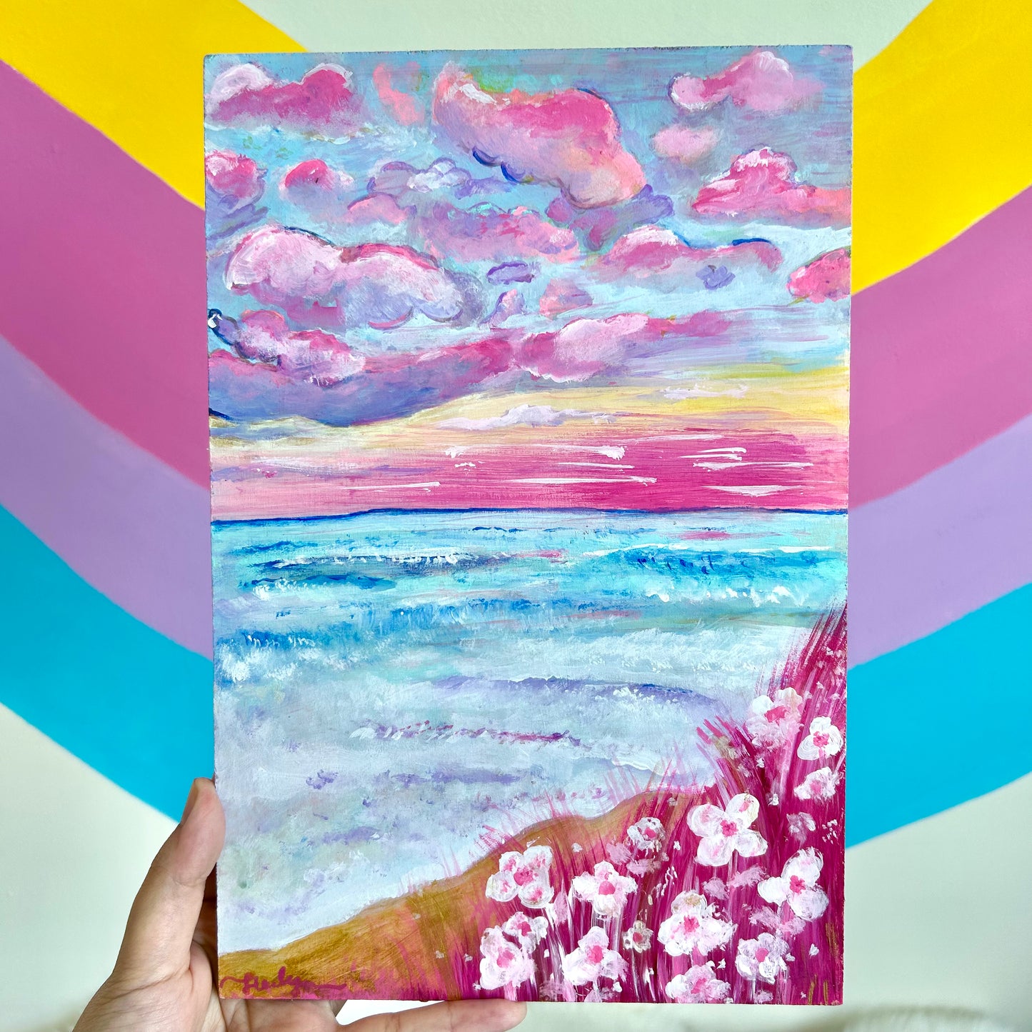Bloom | 20x30cm | Framed Original