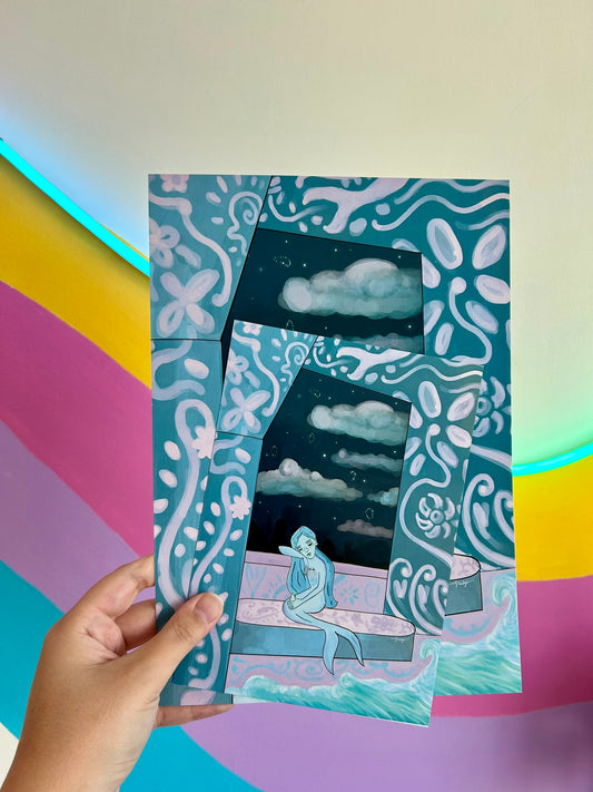 Blue's Room | Art Print