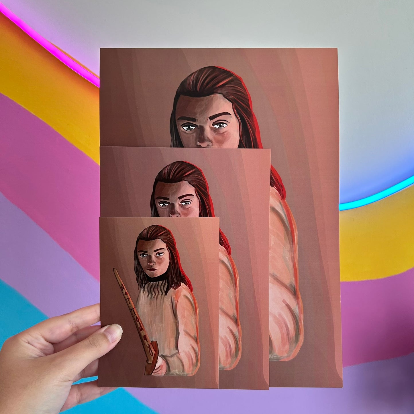 Arya 'Not Today' | Art Print