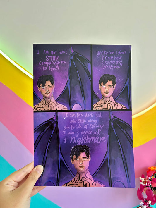 Rhys Comic | Art Print