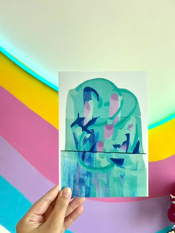 I see a Face | Art Print