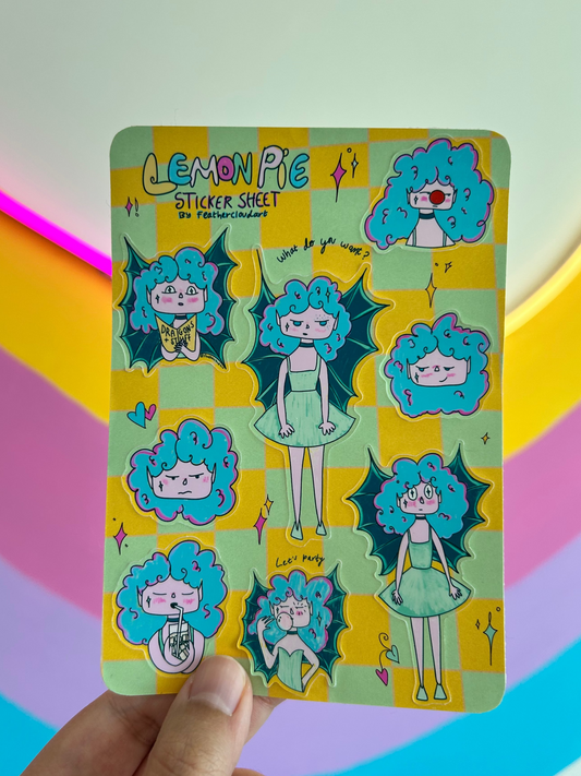 Lemonpie stickersheet