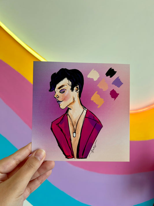 A Face of Art | Art Print
