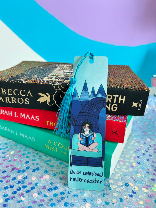 Emotional Rollercoaster Bookmark