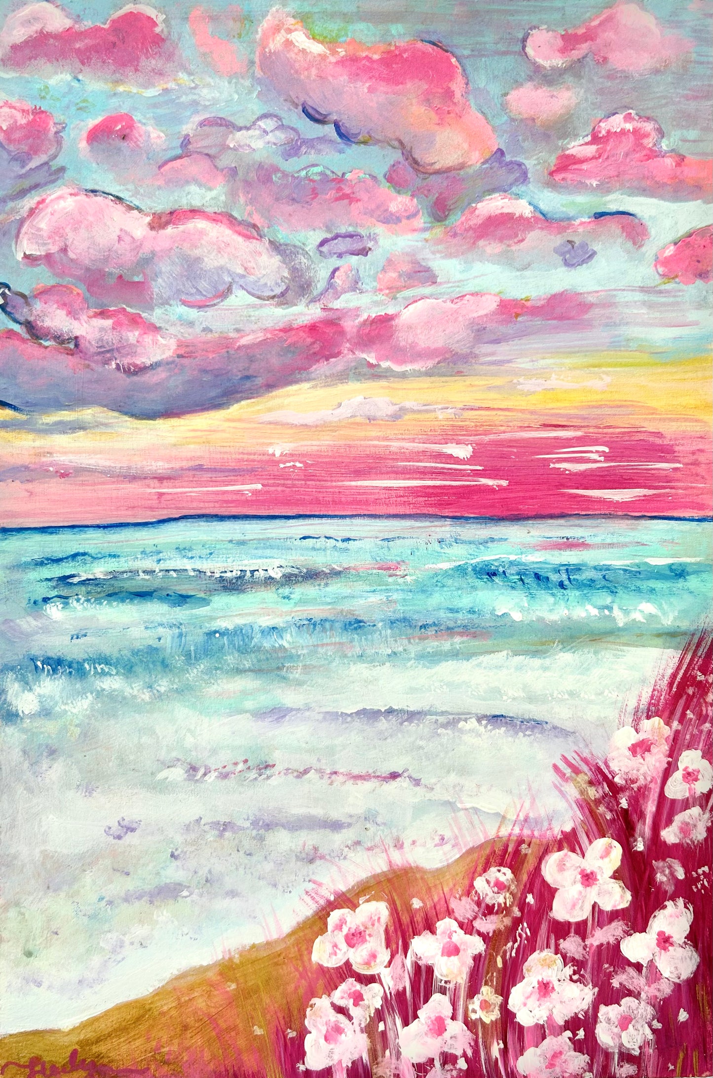 Bloom | 20x30cm | Framed Original