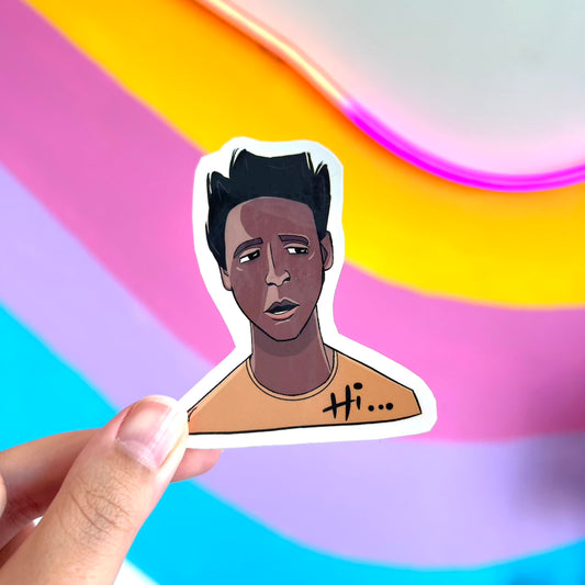 Ross 'Hi...' Sticker