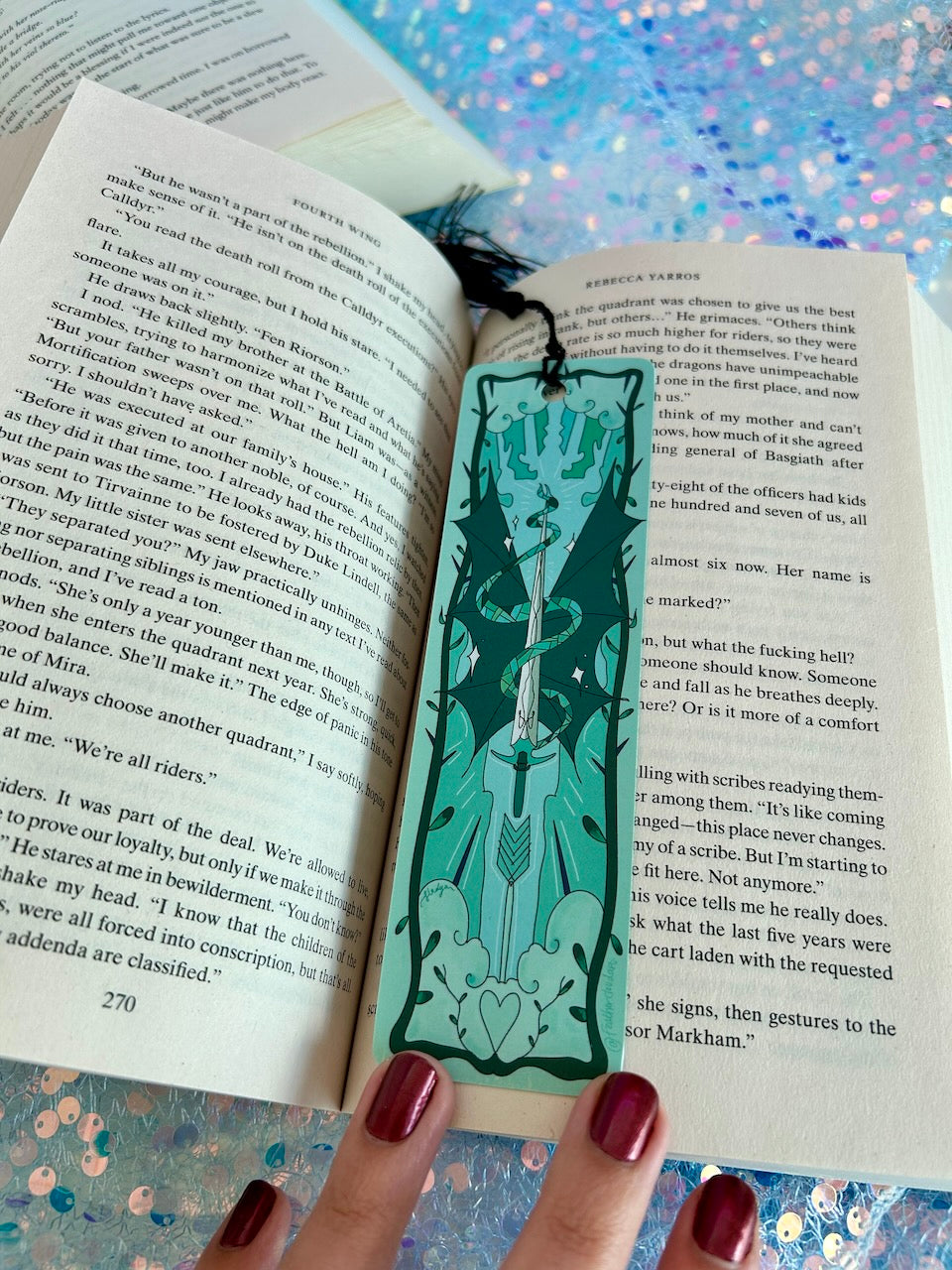 'The Warrior' Bookmark