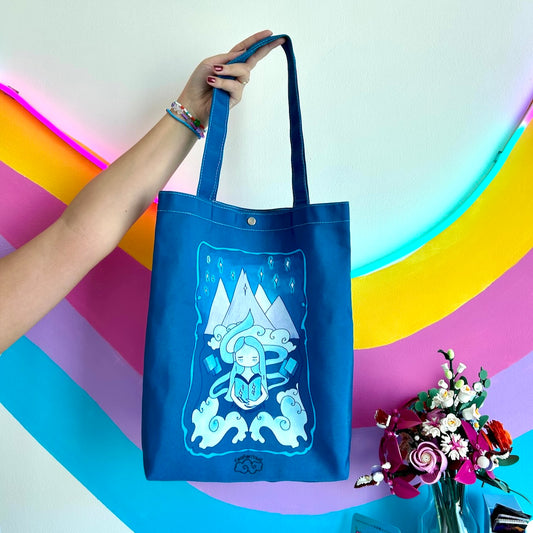 The Dreamer Dark | Canvas Tote Bag – Double-Sided Full Print