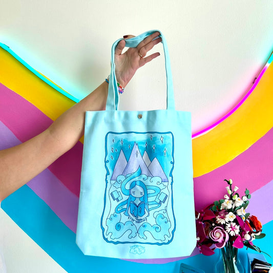 The Dreamer Light | Canvas Tote Bag – Double-Sided Full Print