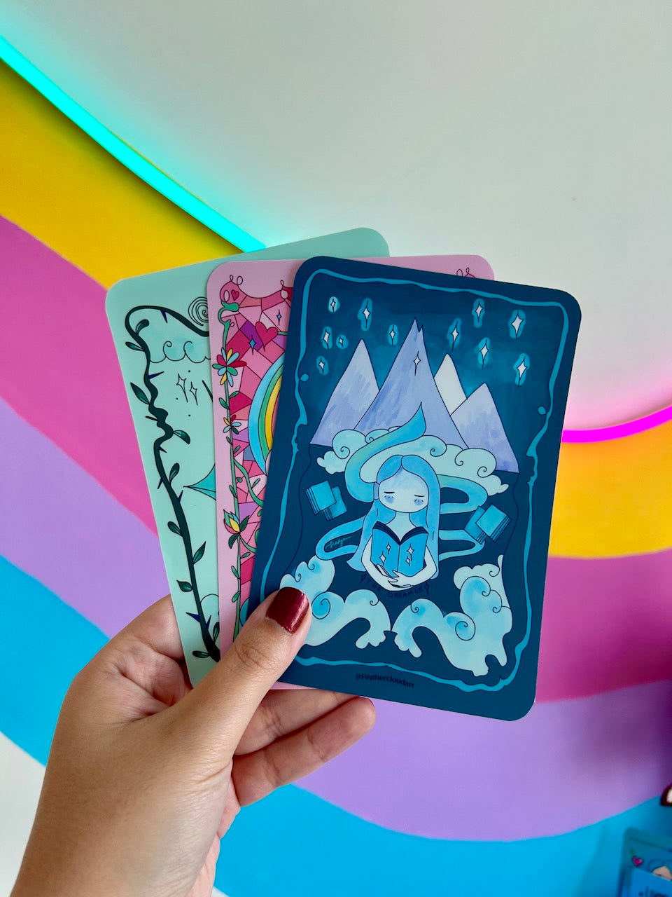 'The Dreamer' Light Matte Sticker E-reader Insert