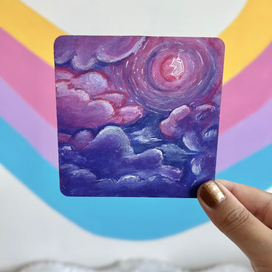 Pinks and Purples | 10x10cm