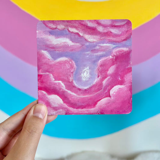 Pink Haven | 10x10cm