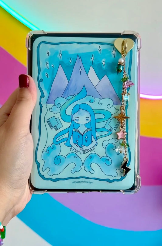 'The Dreamer' Light Matte Sticker E-reader Insert