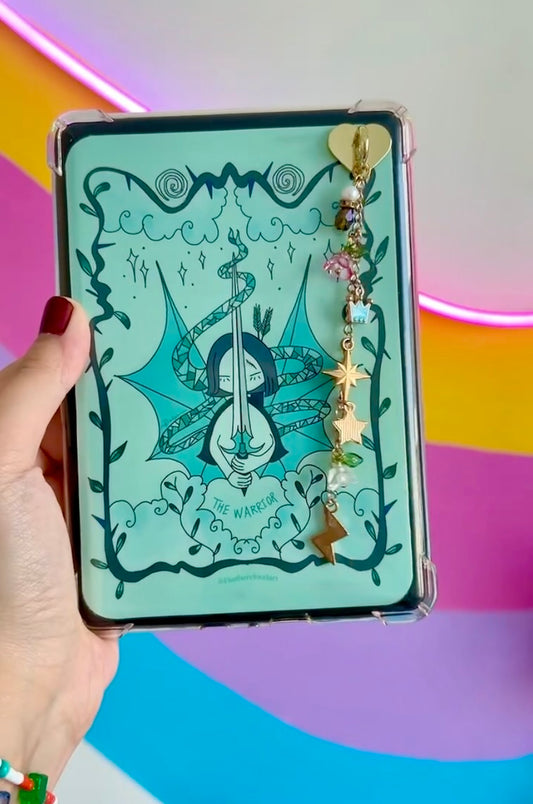 'The Warrior' Light Matte Sticker E-reader Insert